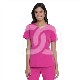 V-NECK TOP 3 POCHES - DK730 (1+1) : COULEUR:FUCHSIA, TAILLE:M