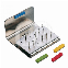 CLIP FRAISES COLOR - 17 PERFORATIONS  (1)