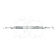 DUBBELZIJDIGE EXCAVATOR - WHITE  : Nr.:N°17