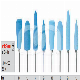 HARS GLANSIJZERS - HANDSTUK (6) : VORM VAN BOOR EN POLISHER:VLAM, DIAMETER:20 MM, GRAAN:VET