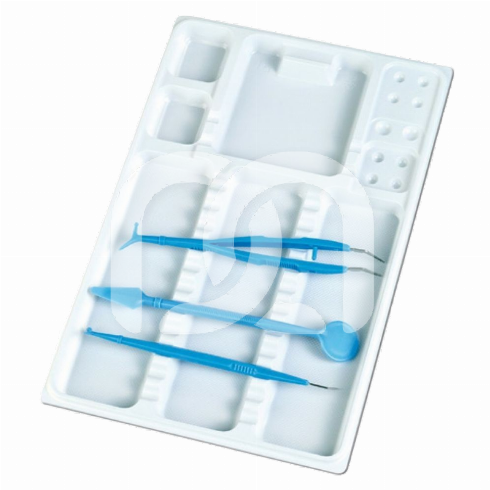DISPOSABLE UNITRAYS MET COMPARTIMENTEN (400)