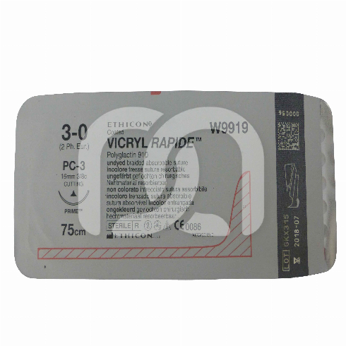 FILS DE SUTURES VICRYL RAPIDE (12)