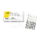 BOREN VOOR SCREW-POSTS ASSORTIMENT NR.1-6 (6) : Nr.:ASSORTIMENT N°1-6, DIAMETER:0 MM, LENGTE:28 MM