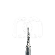 INTERPROXIMALE BOREN J1 (5) : ISO:ISO 016, LENGTE KOP:5 MM, TOTALE LENGTE:19 MM, KORREL DIAMANTBOREN:GEMIDDELD