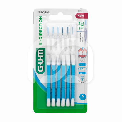 GUM BI-DIRECTION 0,9 BLAUW