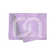 SERVIETTES PLASTIFIÉES DRY-BACK (100) : COULEUR PRINCIPALE:LAVANDE