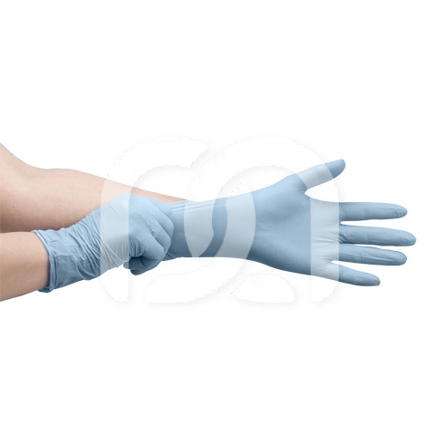 BLAUWE NITRIL HANDSCHOENEN (100)