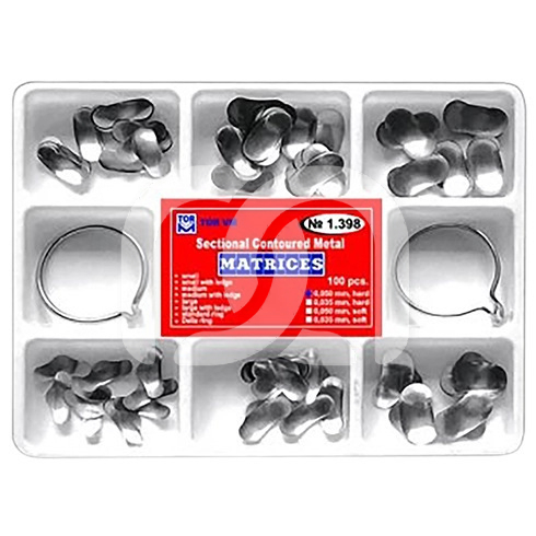 SECTIONELE CONTOURED MATRICES - KIT (35Μ)