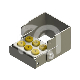 PLUG IN - 6 PERFORATIONS (1) : COULEUR PRINCIPALE:JAUNE, ACCROCHE:FG/CA