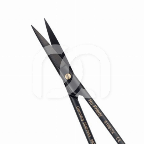 CISEAUX IRIS BLACK LINE - COURBÉS - 11,5 cm