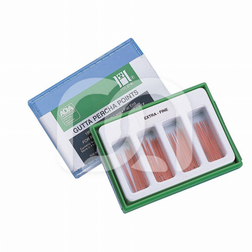 GUTTA-PERCHA POINTS CONVENTIONEEL (100/200)