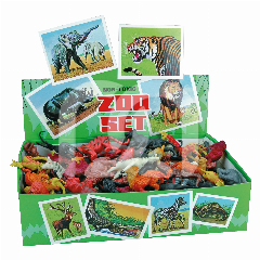 SET D'ANIMAUX DU ZOO (100)