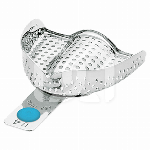 GEPERFOREERD INOX AFDRUKLEPEL - CODICOLOR