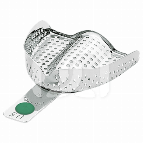 GEPERFOREERD INOX AFDRUKLEPEL - CODICOLOR