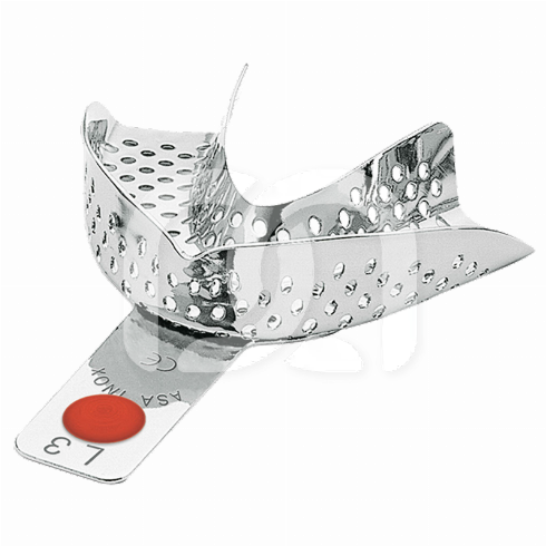 GEPERFOREERD INOX AFDRUKLEPEL - CODICOLOR