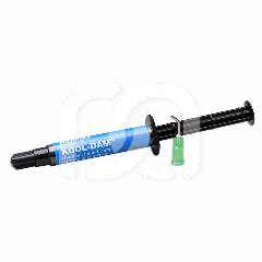 KOOL-DAM VLOEISTOF DAM + SPUITJES (2X3ML) + 20 NAALDTIPS