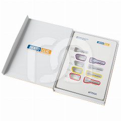 COFFRET DE 20 TENONS EN FIBRE DE VERRE TRANSLUCIDES