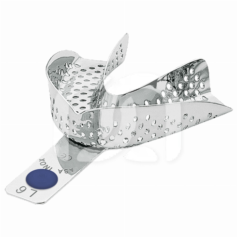 PORTE-EMPREINTE PERFORÉ  INOX - CODICOLOR 