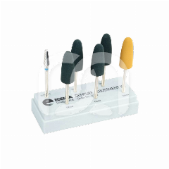 KIT FRAISAGE ET POLISSAGE RESINE - KIT DE 6 BOREN POUR PIÈCE À MAIN KIT FRAISAGE ET POLISSAGE RESINE - KIT DE 6 BOREN POUR PIÈCE À MAIN