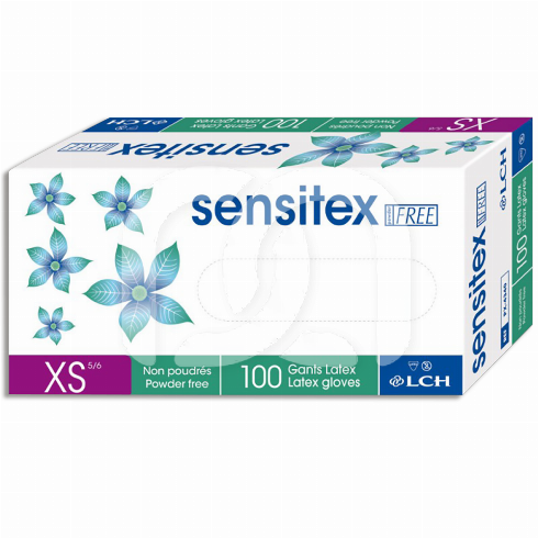 GANTS NON POUDRÉS - SENSITEX  GANTS NON POUDRÉS - SENSITEX