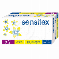 GANTS SENSITEX POUDRÉS (100)