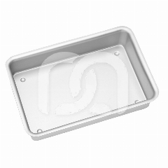 TUB EN ALUMINIUM 33,5X23,5 CM - NICHROMINOX TUB EN ALUMINIUM 33,5X23,5 CM - NICHROMINOX