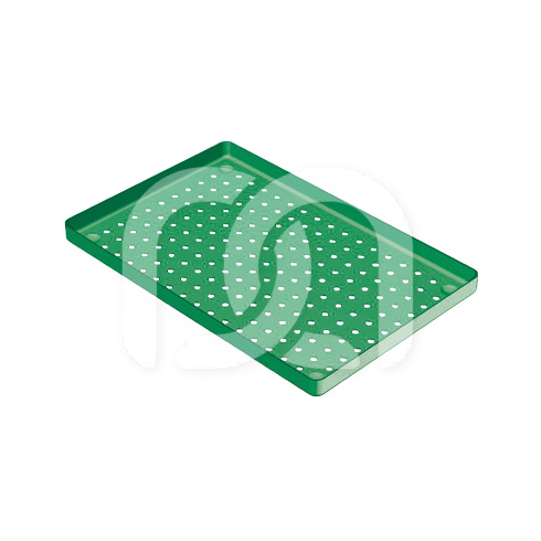 PLATEAU ALUMINIUM PERFORÉ (28X18)