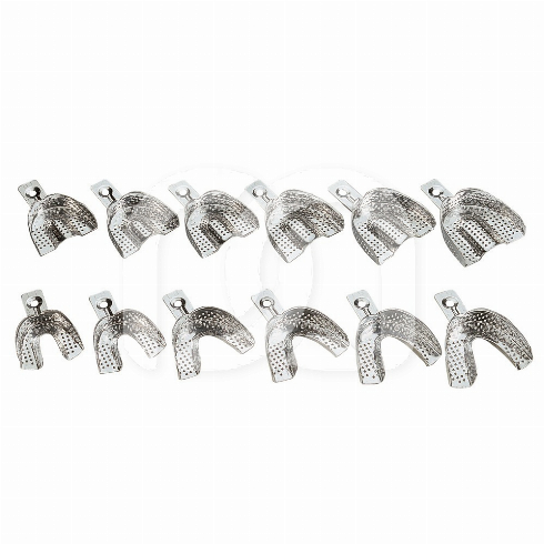 PORTE-EMPREINTES PERFORÉS - ALUMINIUM 