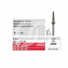 MANDREL VOOR CILINDERS N°4004  (6)