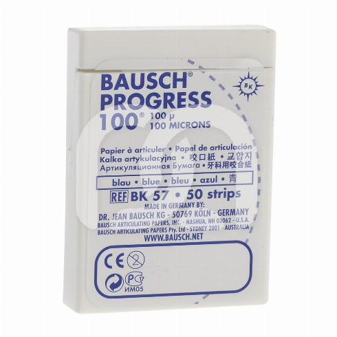 PAPIER À ARTICULÉ PROGRESS 100 - LA BOÎTE DE BANDES DROITES DE 50 FEUILLES