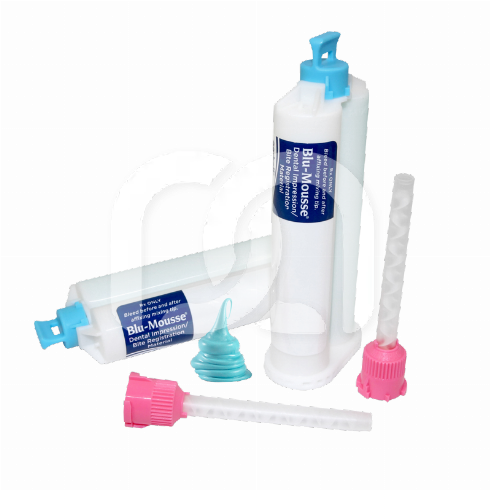 BLU-MOUSSE - LE LOT DE 2 CARTOUCHES D'AUTO-MÉLANGE + EMBOUTS