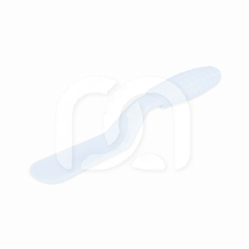 SPATULE À ALGINATE COUDÉE - BLANCHE