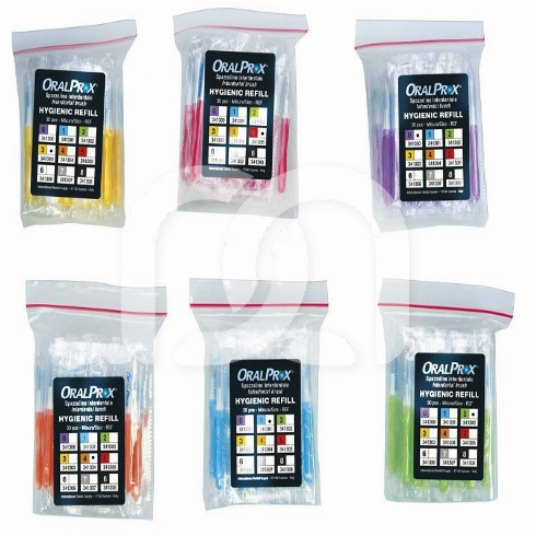 BROSSETTES ORALPROX - REFILL  30 BROSSETTES