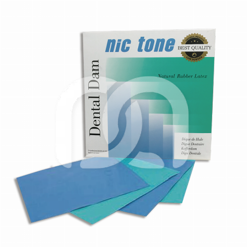 Digues Dentaires Nic Tone 6x6 en Latex (36)
