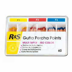 POINTES DE GUTTA PERCHA MULTI TAPER (60) POINTES DE GUTTA PERCHA MULTI TAPER (60)