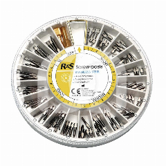 SCHROEFSTIFTEN ROESTVRIJ STAAL - ASSORTIMENT (120)