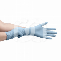 GANTS NITRILE BLEUS (100)