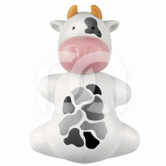 PORTE BROSSE À DENTS - VACHE PORTE BROSSE À DENTS - VACHE