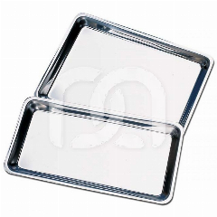 PLATEAU INOX GRIS (20X15CM)
