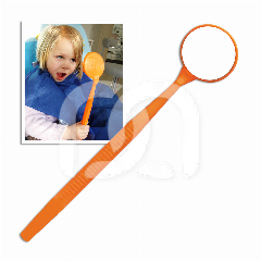 MEGA SPIEGEL - NEON ORANJE
