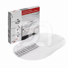 (X) BIOPLAST TRANSPARENT (100) EP. 1MM DIA. 125 MM (X) BIOPLAST TRANSPARENT (100) EP. 1MM DIA. 125 MM