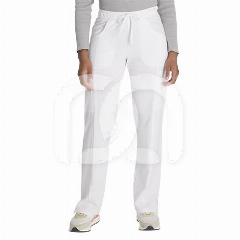 PANTALON : MID RISE DRAWSTRING TROUSER - DKE010