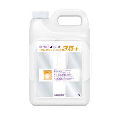DENTO-VIRACTIS 35+ (5L) HYDROALCOHOLISCHE GEL - KAN VAN 5 LITER ZONDER POMP
