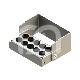 PLUG IN  BORENHOUDER MET 10 PERFORATIES
 : HOOFDKLEUR:ZWART, SNUIFJE:FG/CA