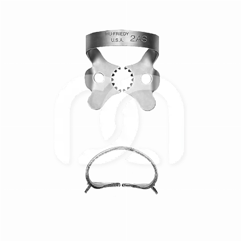 SATIN STEEL RUBBERDAMKLEMMEN