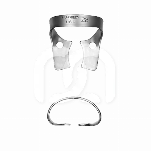 SATIN STEEL RUBBERDAMKLEMMEN