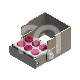 PLUG'IN PERFO : COULEUR PRINCIPALE:ROSE, ACCROCHE:FG/CA
