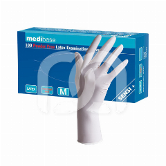 POEDERVRIJE LATEX HANDSCHOENEN - SENSI+ (100)