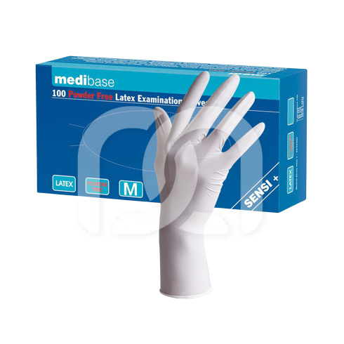 POEDERVRIJE LATEX HANDSCHOENEN - SENSI+ (100)