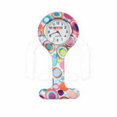 VERPLEEGSTERSHORLOGE MULTICOLOR BUBBLES